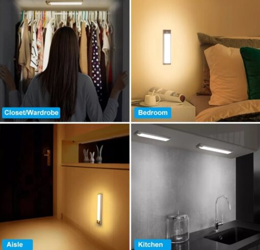Luz led con sensor de movimiento