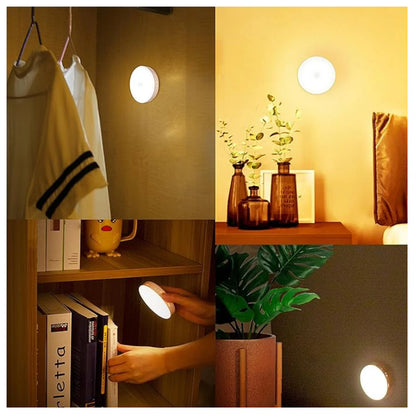 Foco LED con sensor de movimiento recargable