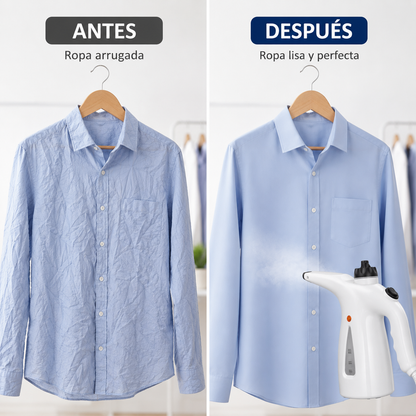 Ropa impecable en minutos sin tabla de planchar