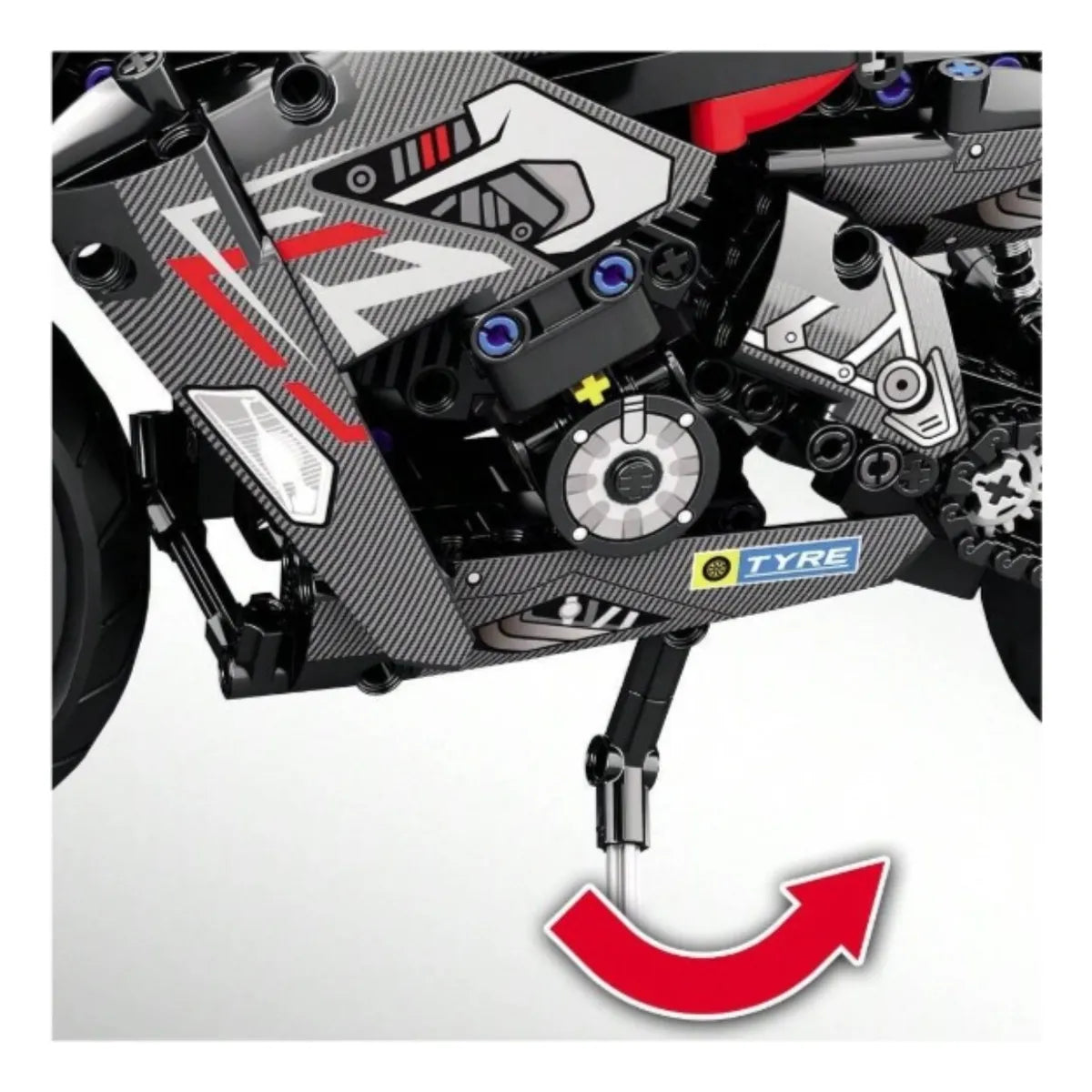 MOTO LEGO 486 PIEZAS