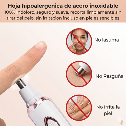 DEPILADORA VERSAGLOW 4 EN 1 Axilas, área de bikini, cejas y mucho más...