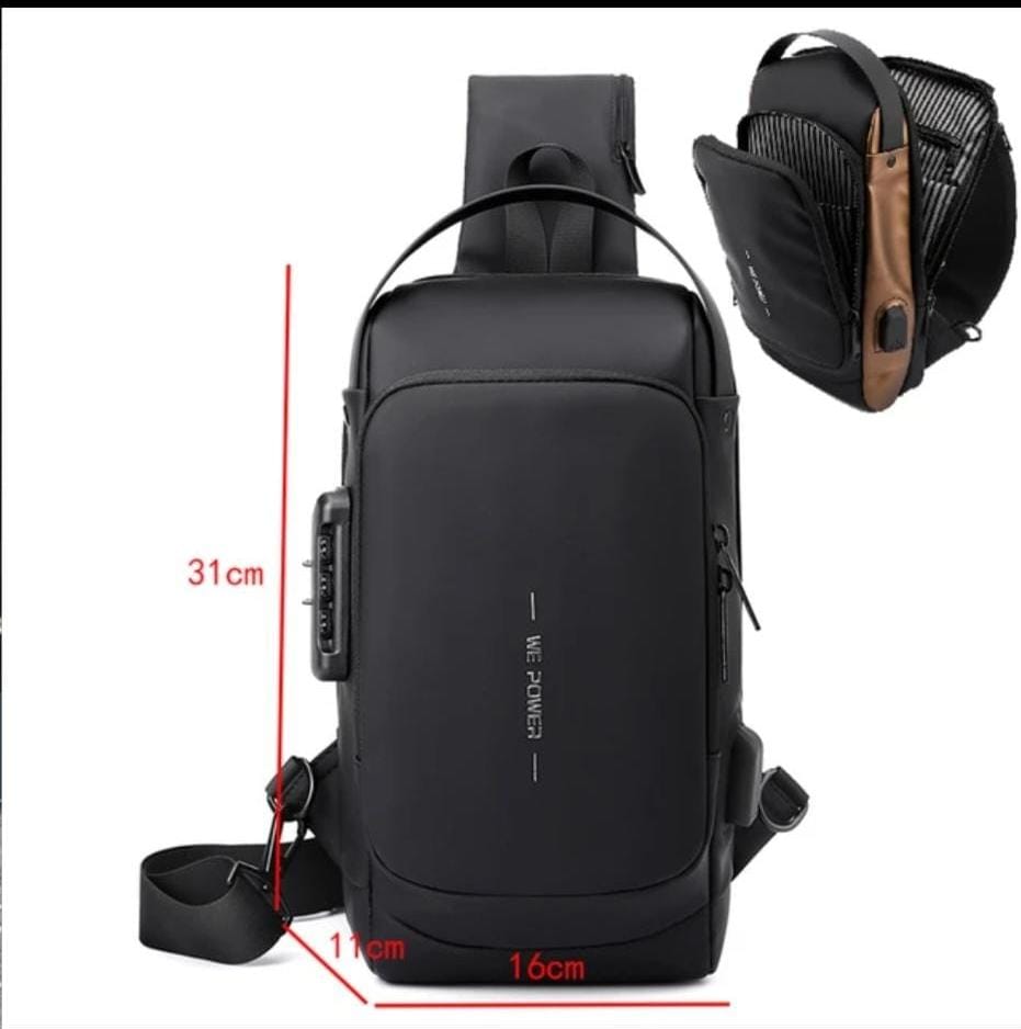 Pechera Morral Antirrobo Usb-ENVIO GRATIS