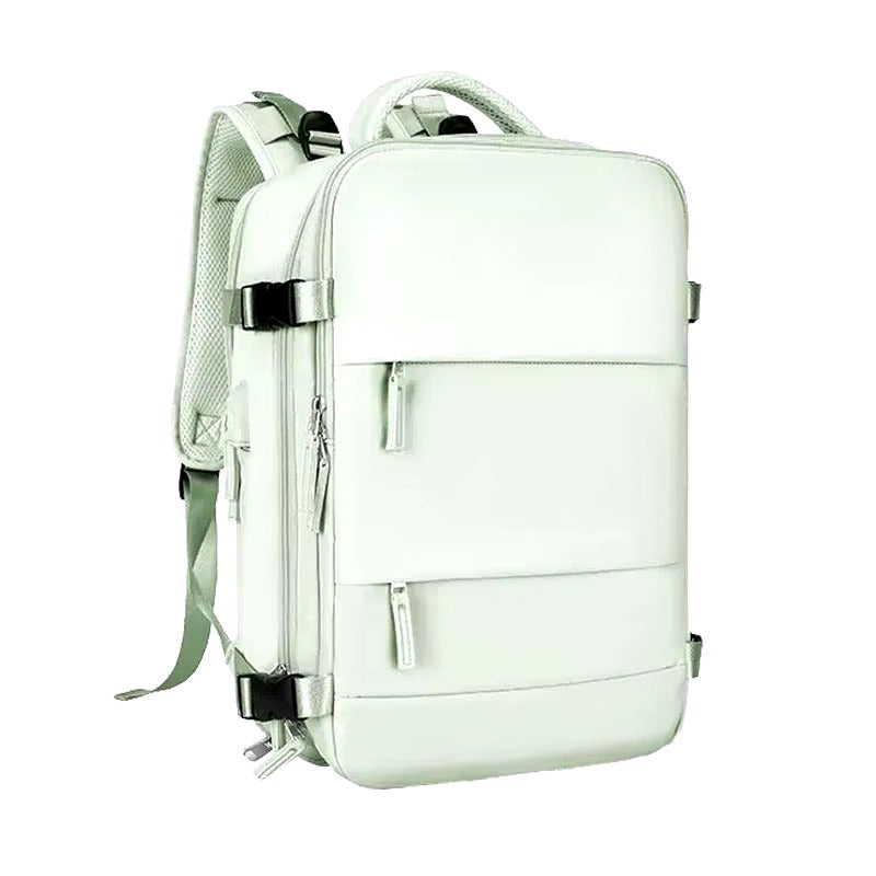 Mochila viajera expandible