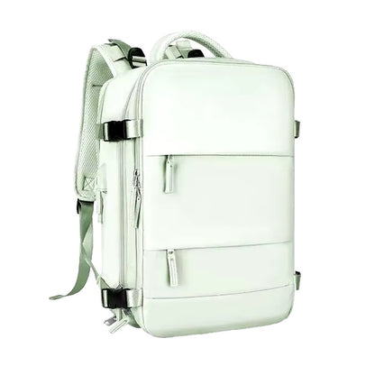 Mochila viajera expandible