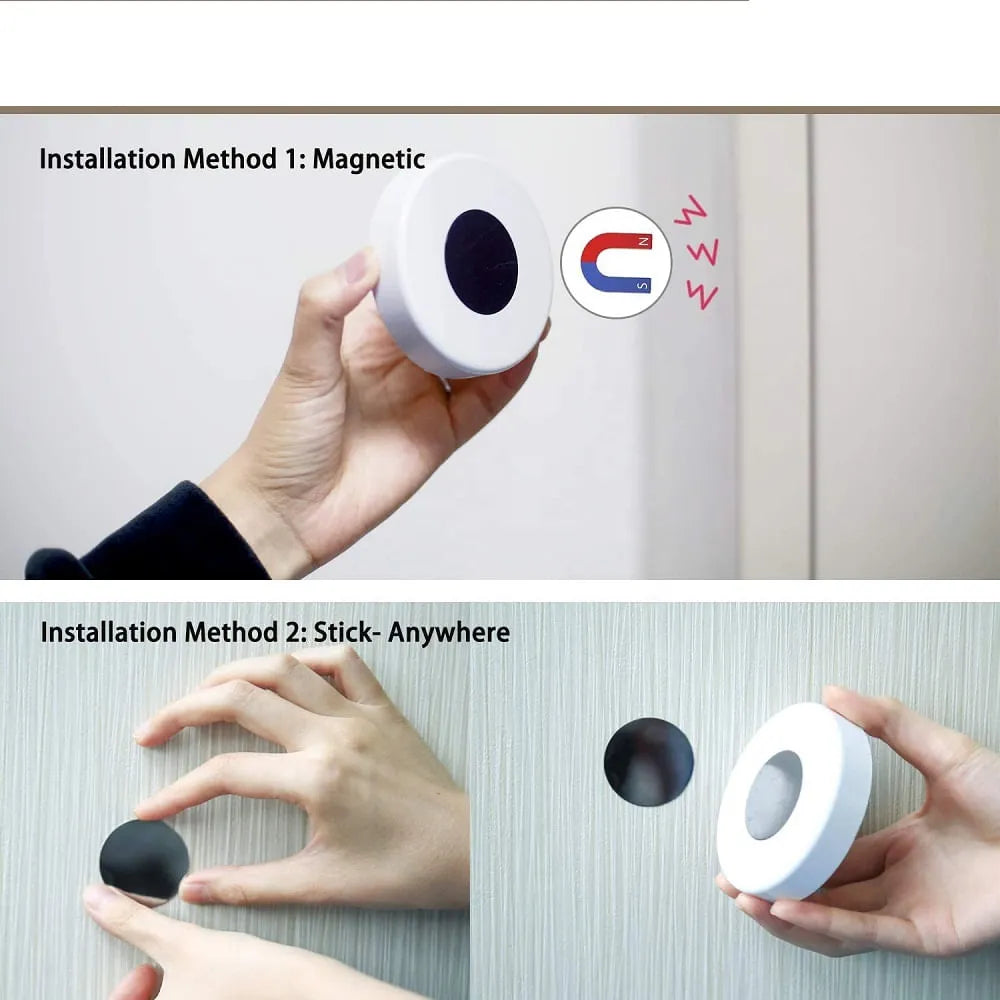 Foco LED con sensor de movimiento recargable
