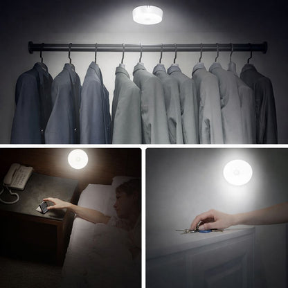 Foco LED con sensor de movimiento recargable