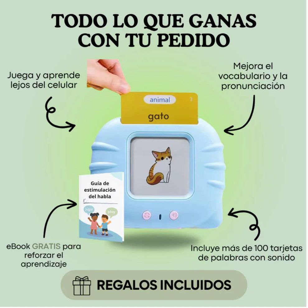 LECTOR DIDÁCTICO DE TARJETAS