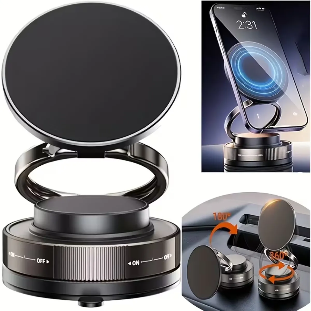 SOPORTE MAGNETICO PARA CELULAR