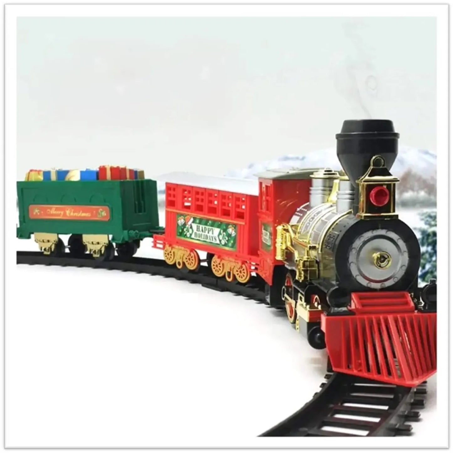 TREN NAVIDEÑO BOTA HUMO MUSICAL