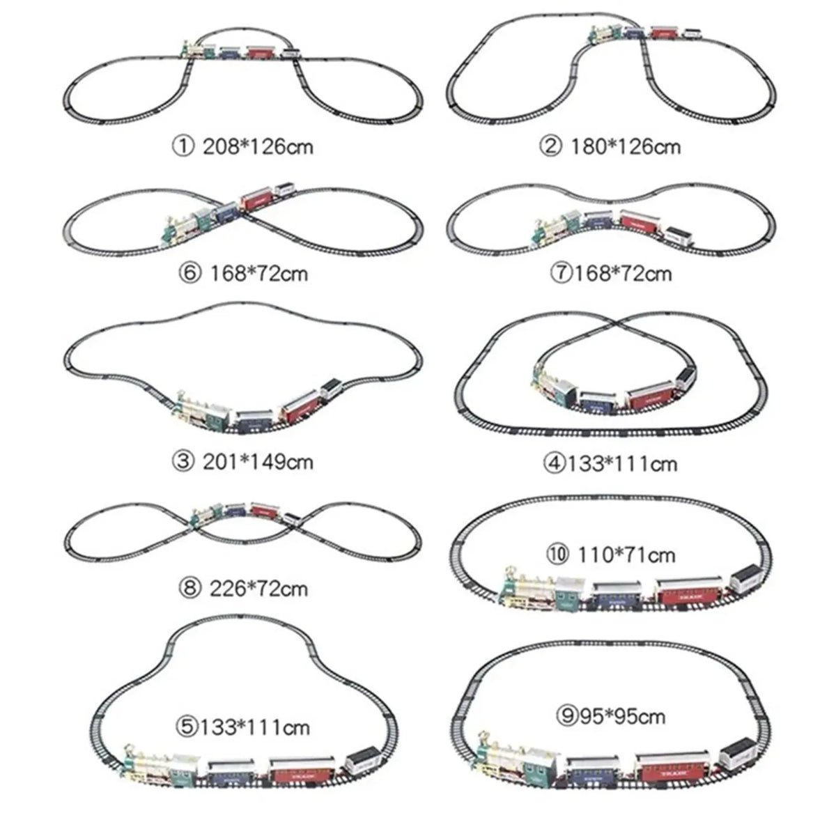 TREN NAVIDEÑO BOTA HUMO MUSICAL