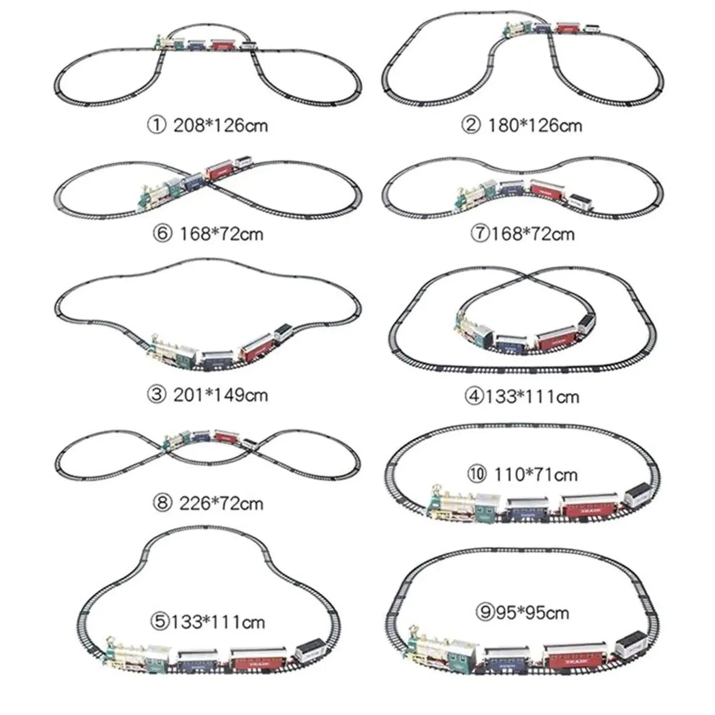 TREN NAVIDEÑO BOTA HUMO MUSICAL