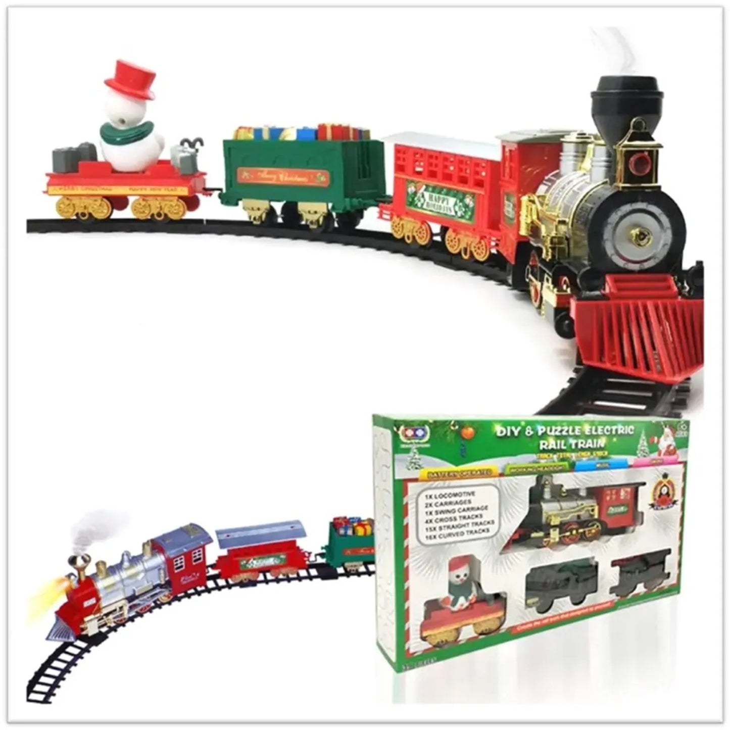 TREN NAVIDEÑO BOTA HUMO MUSICAL