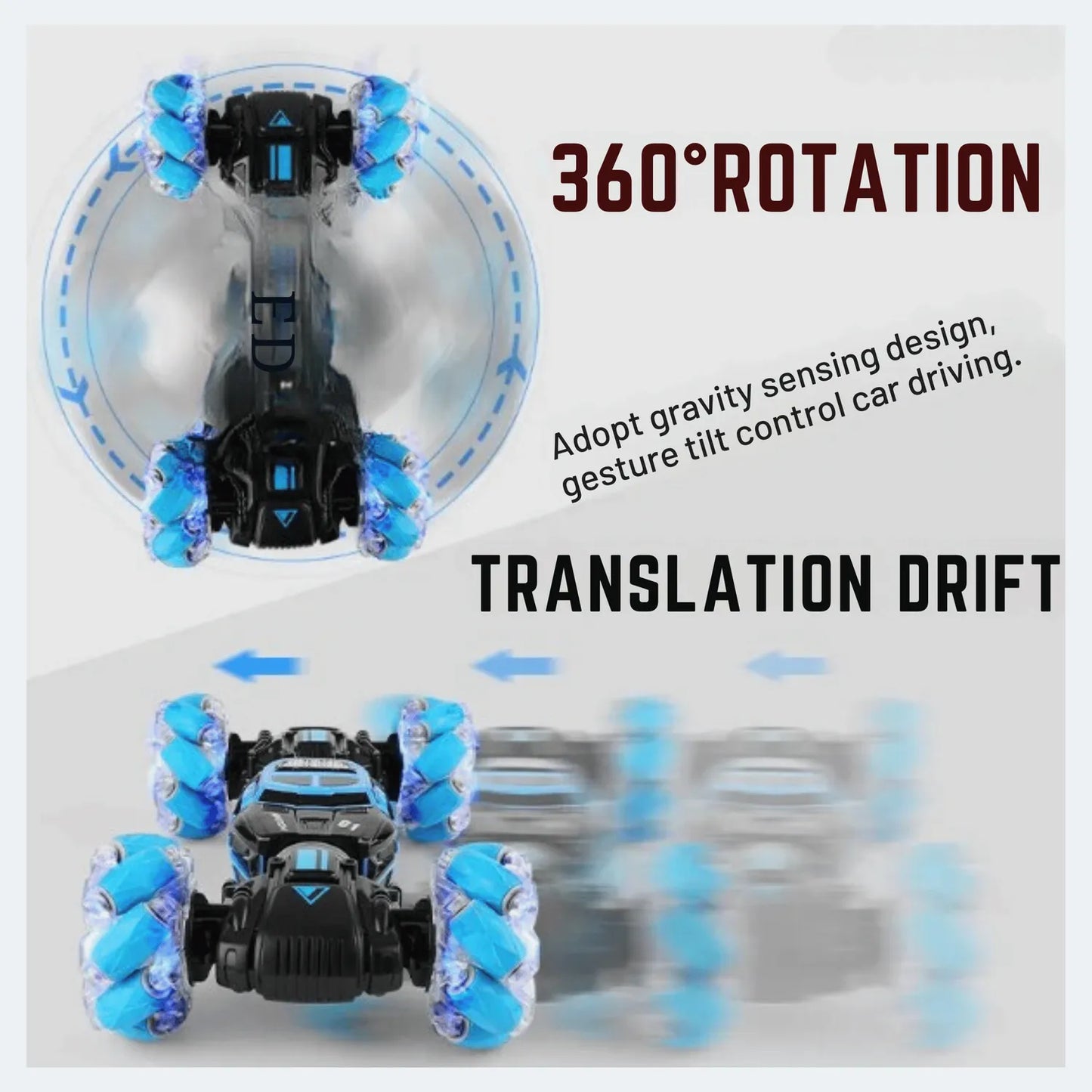 CARRO ACROBATICO CON SENSOR