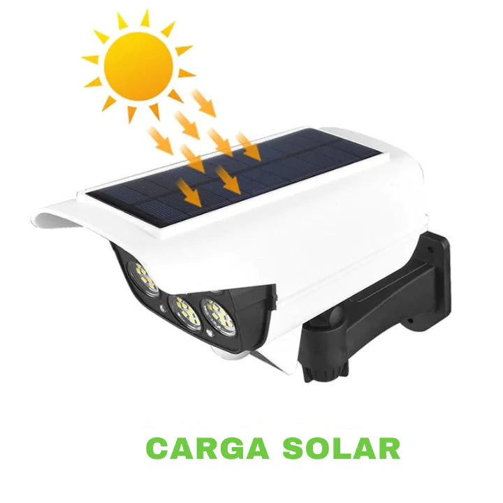 Foco LED Solar tipo Cámara