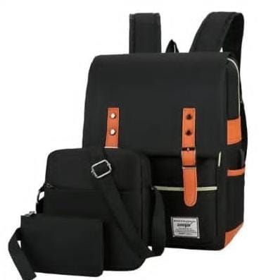 MOCHILA UNISEX DE 3 CUERPOS